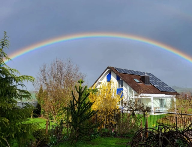 Regenbogen nach ThetaReading Sitzung